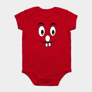 Funny Face Baby Bodysuit